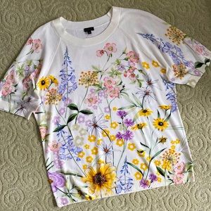 Talbots Floral Printed Top
